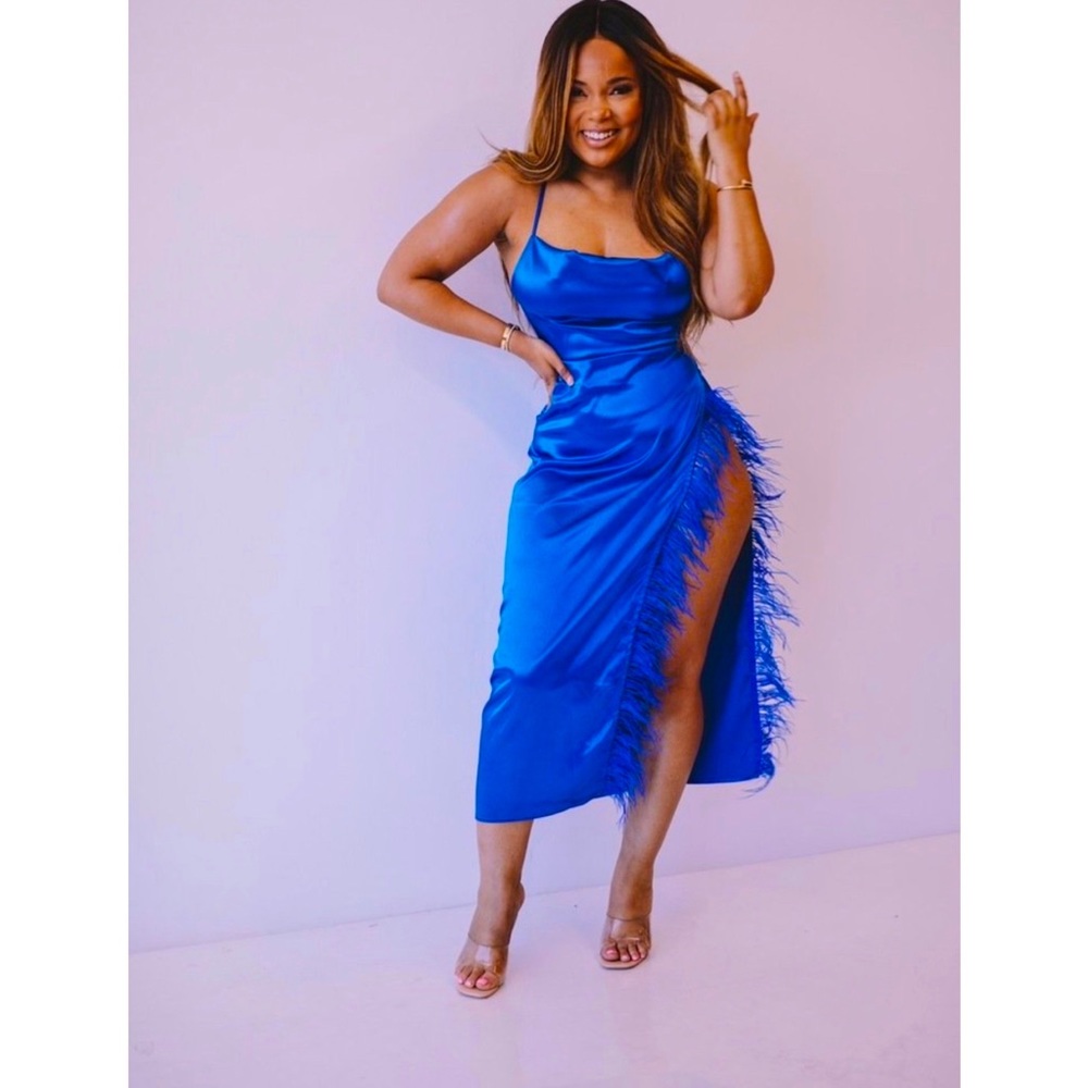 Gorgeous royal blue dress